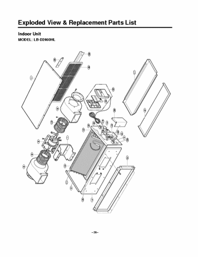 LG LB-D2460HL LG LB-D2460HL Exploded View